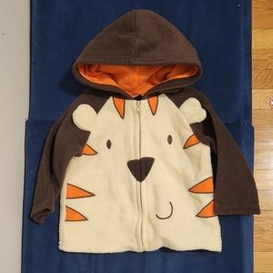 Brown and Orange Tiger Kids One Piece